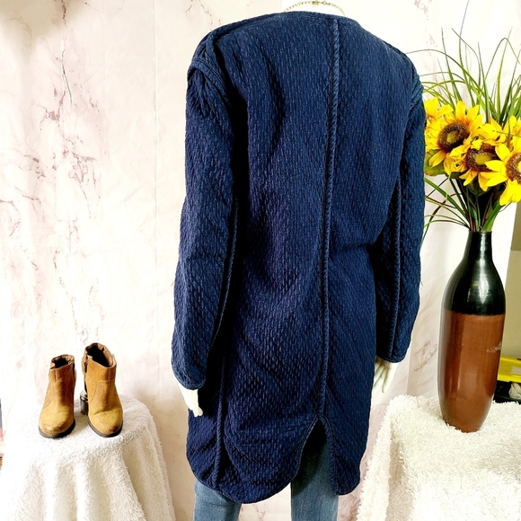 Rag & Bone Denim Liner Jacket With Belt - Picture 5 of 10